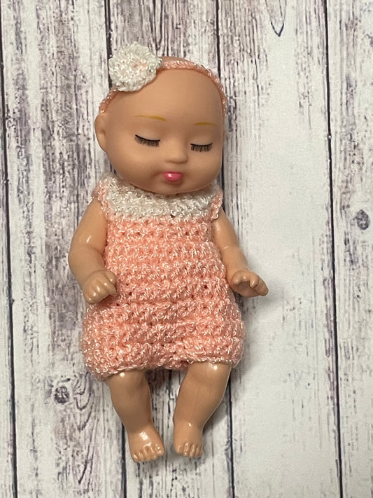 Custom Mini Romper Set for 4”Dolls