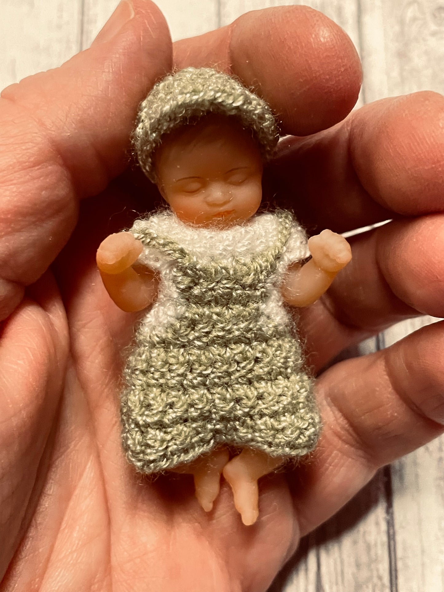 Custom Mini Overalls Set for 2.5” Dolls