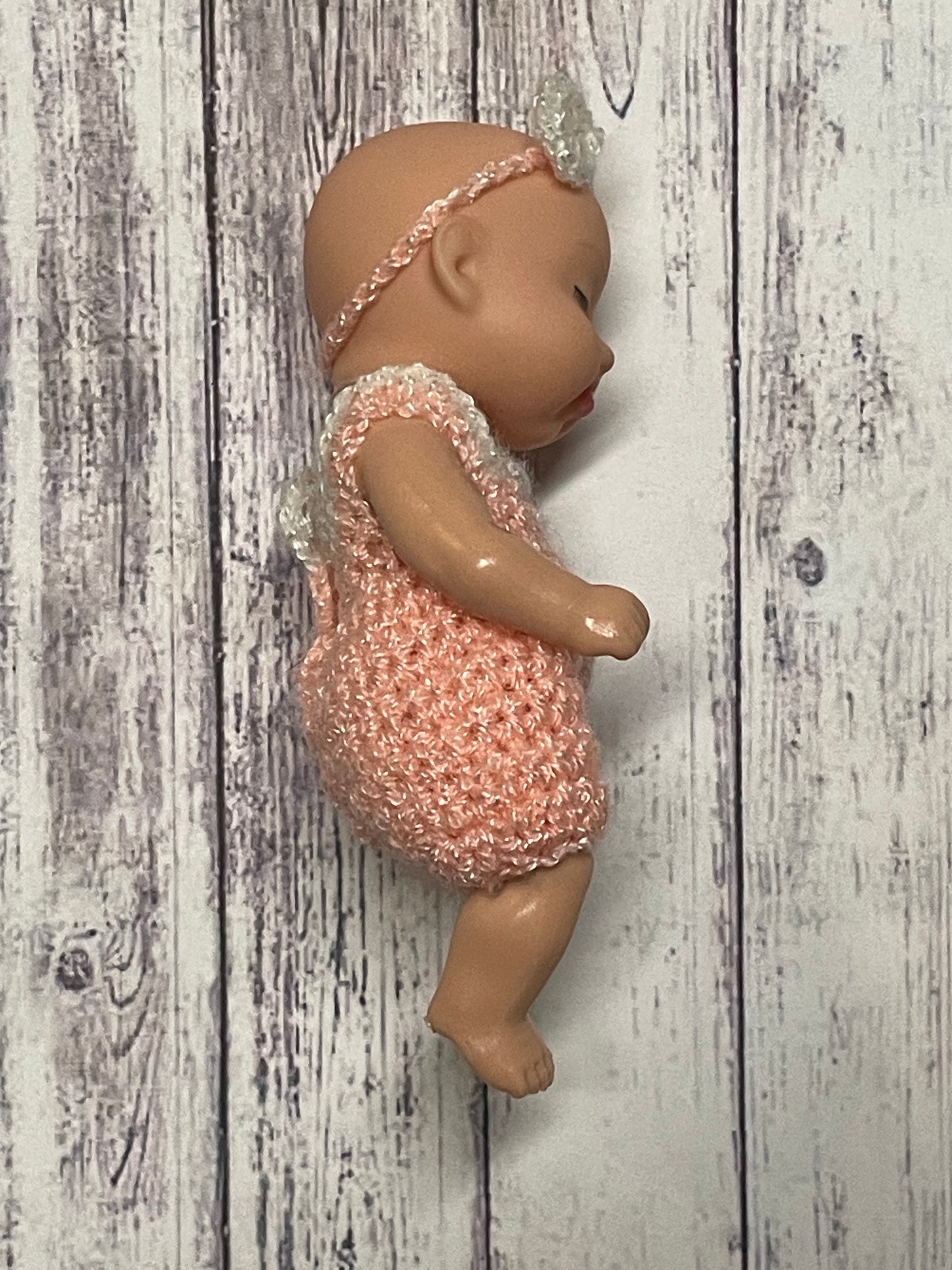 Custom Mini Romper Set for 4”Dolls