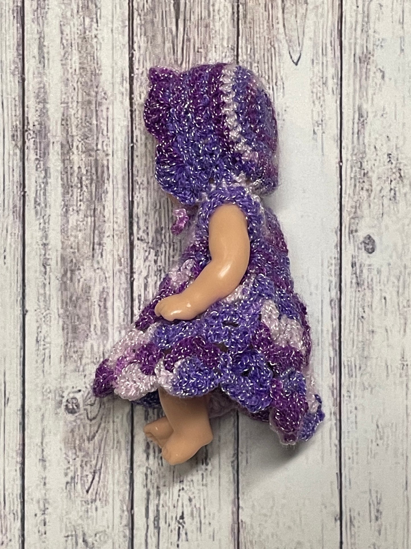 Custom Mini Dress Set for 4” Dolls