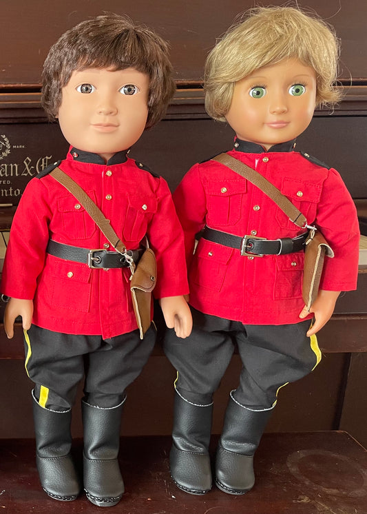 RCMP 18” doll red serge