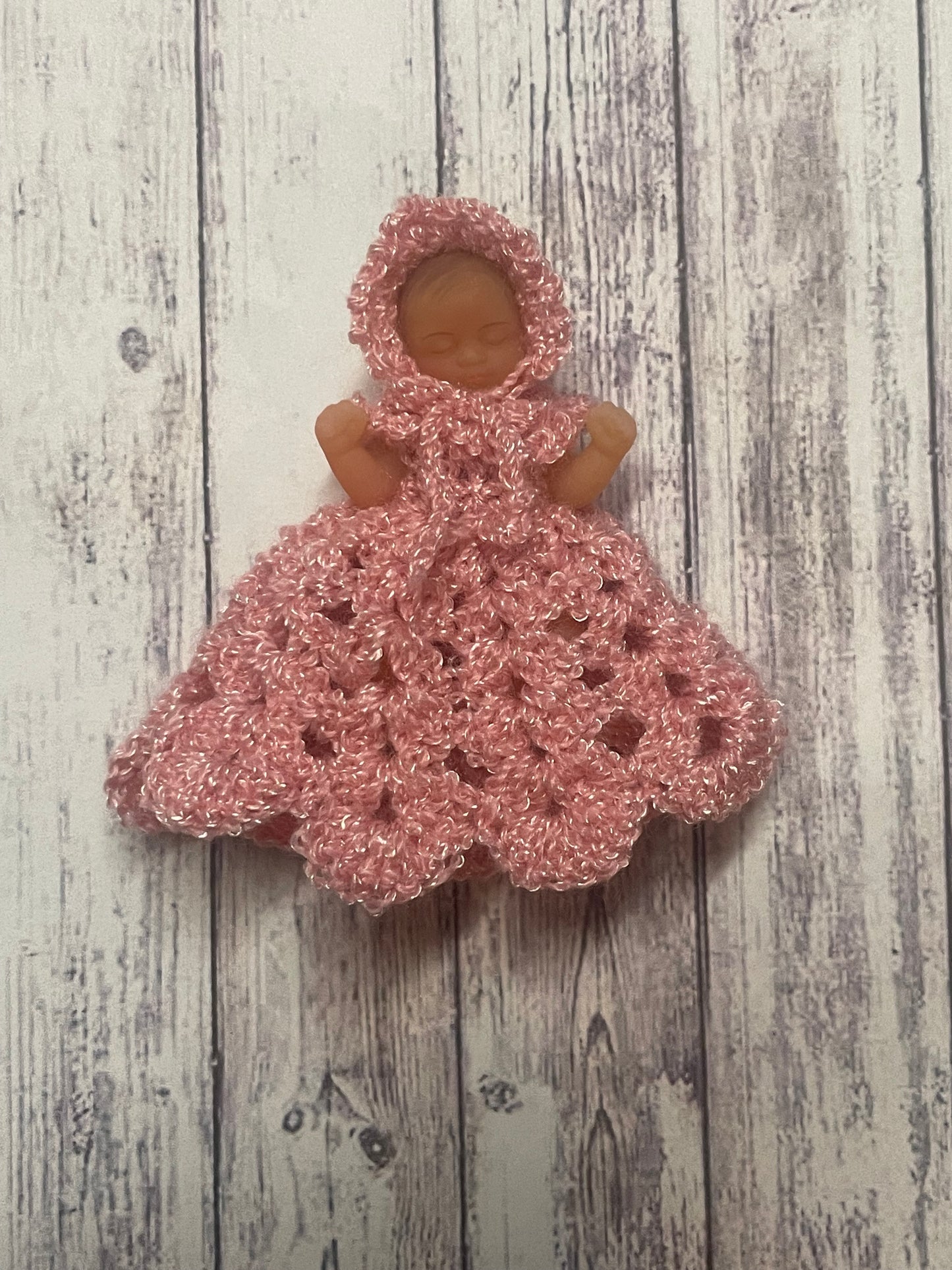 Custom Mini Gown Set for 2.5” Baby