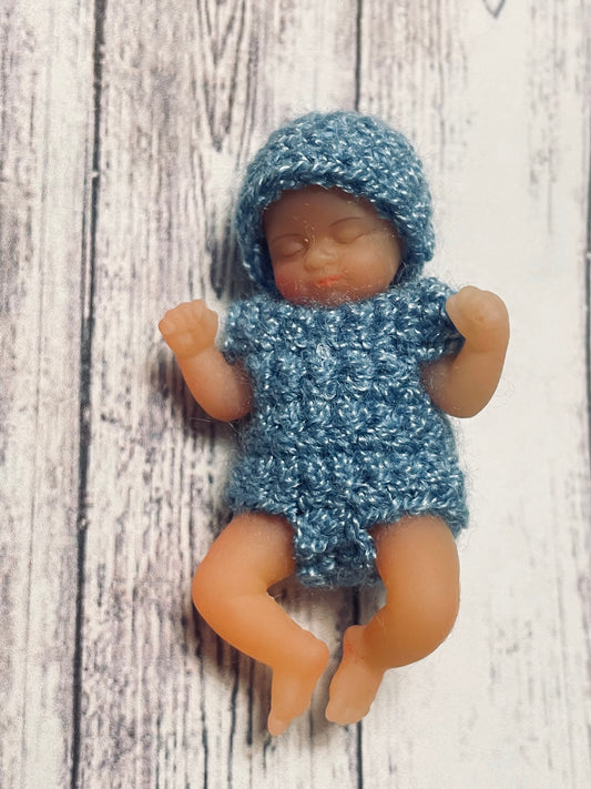 Custom Mini Onsie Set for 2.5” Dolls