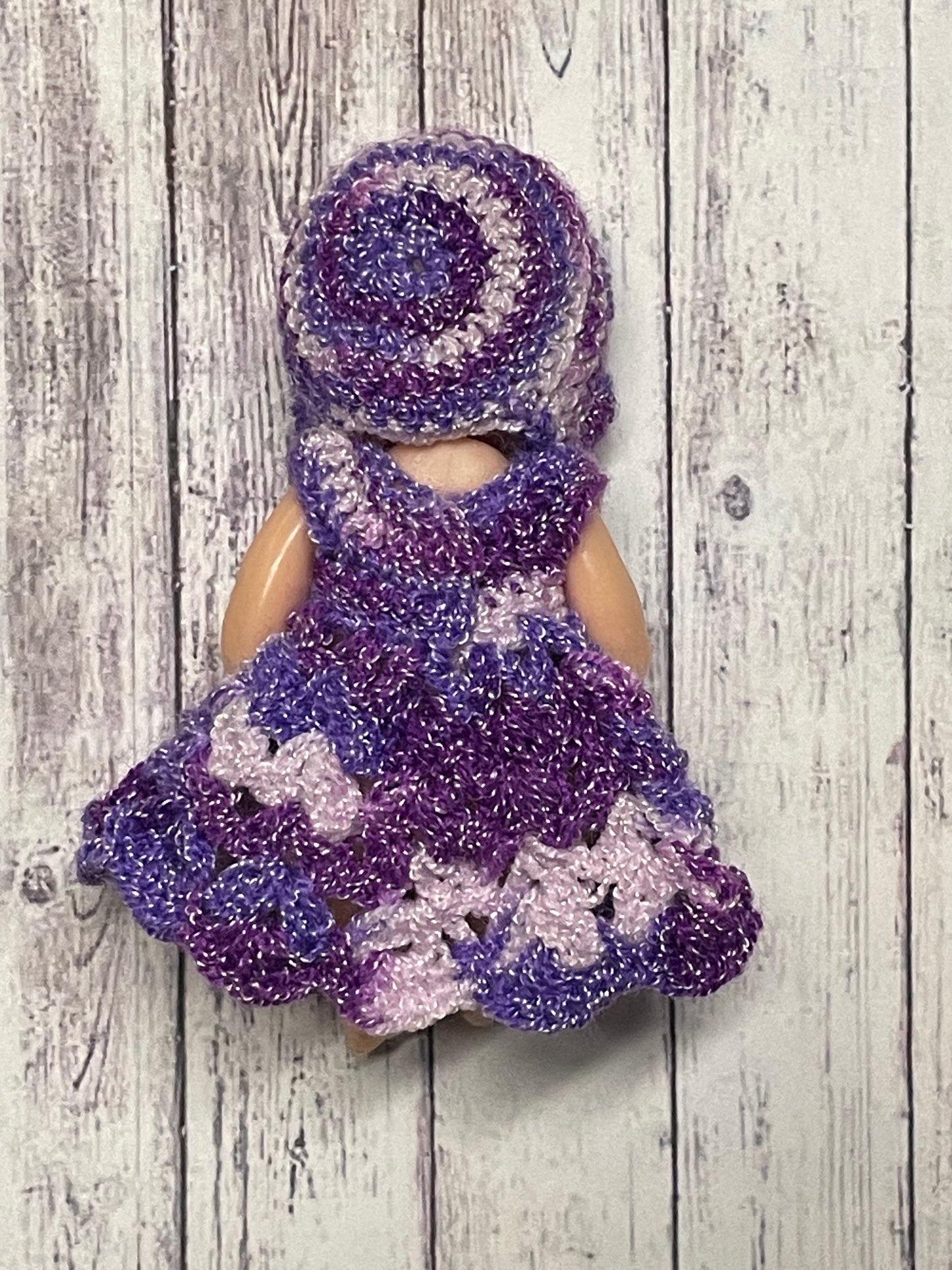 Custom Mini Dress Set for 4” Dolls