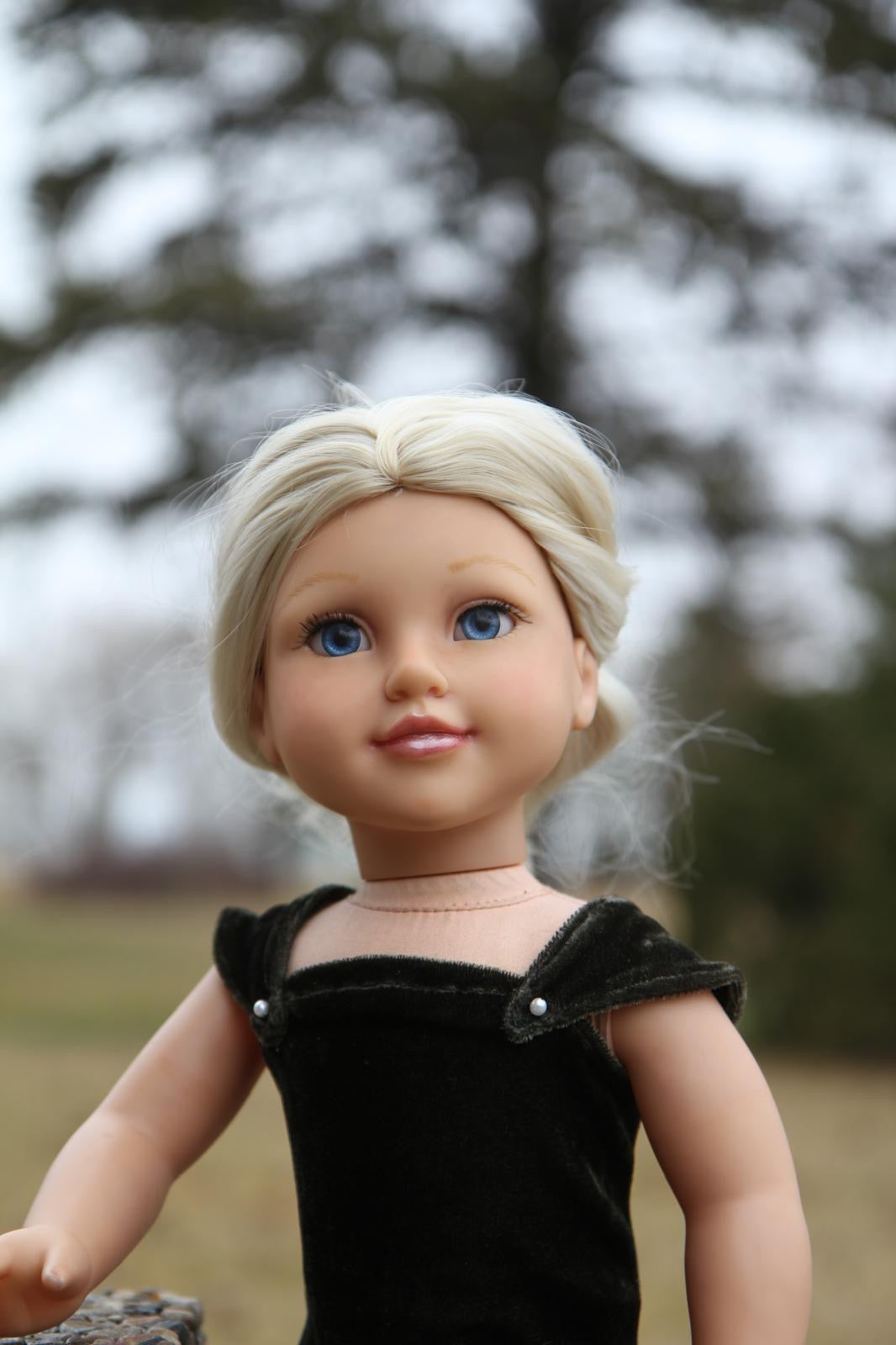 18” doll gown; doll dress