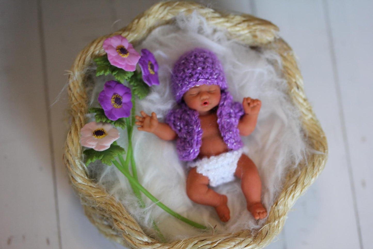 Custom Mini Sweater Set for 2.5” Dolls