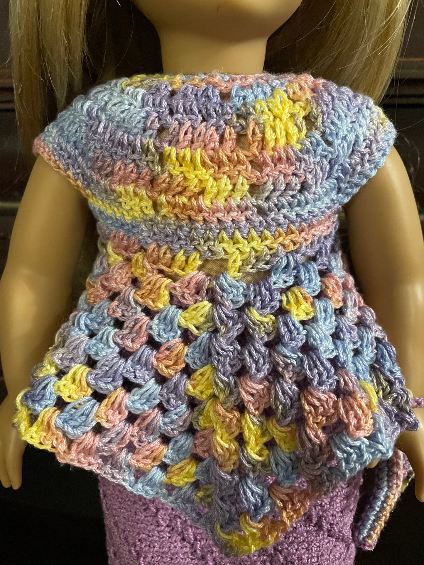 18” doll crochet outfit