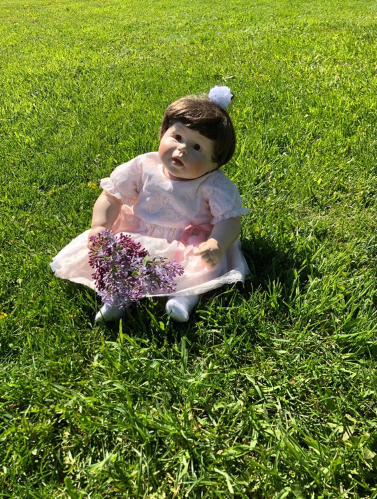 Porcelain 19” doll