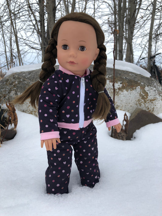 18” doll jacket and snow pants