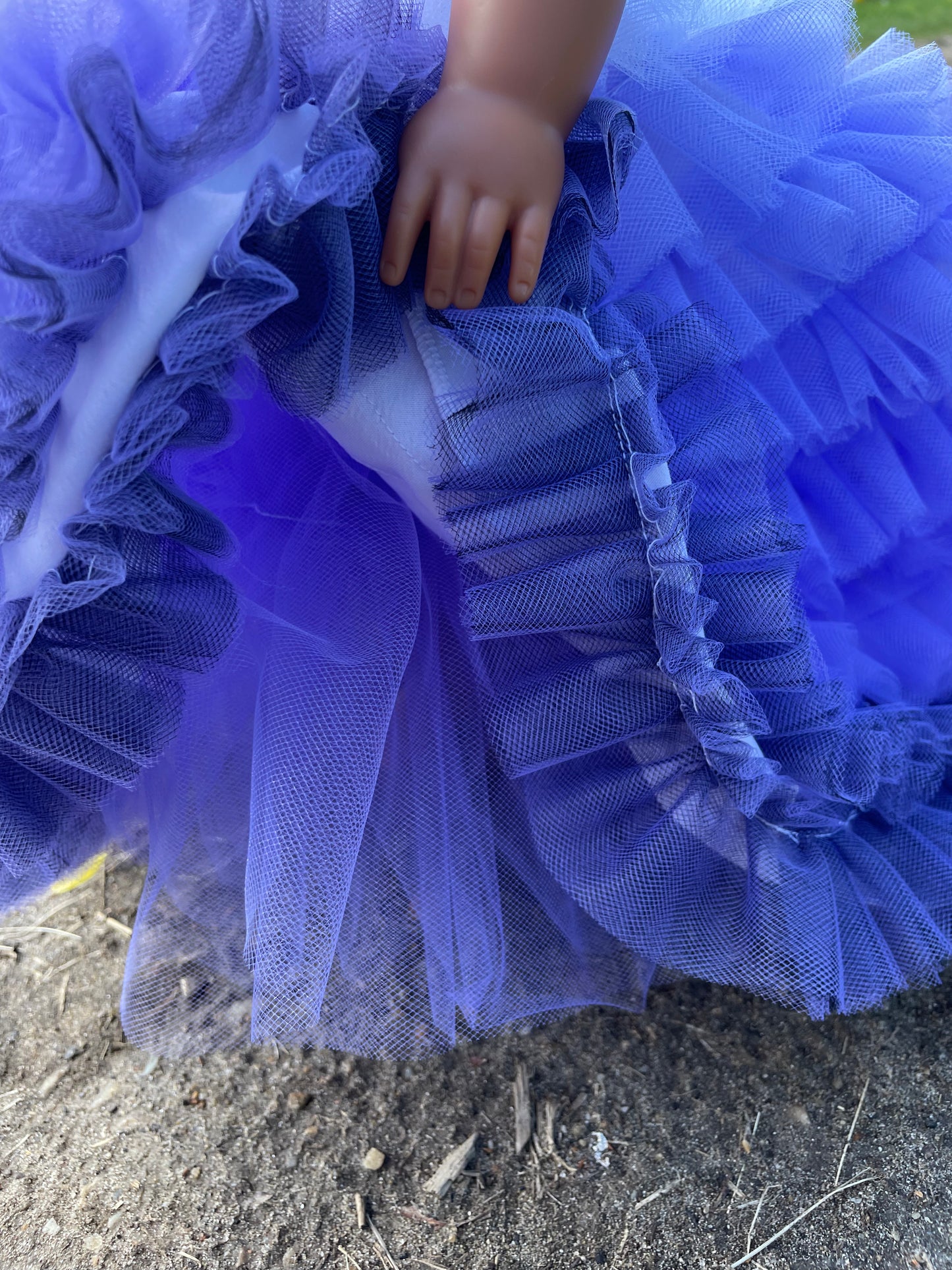 18” doll ball gown