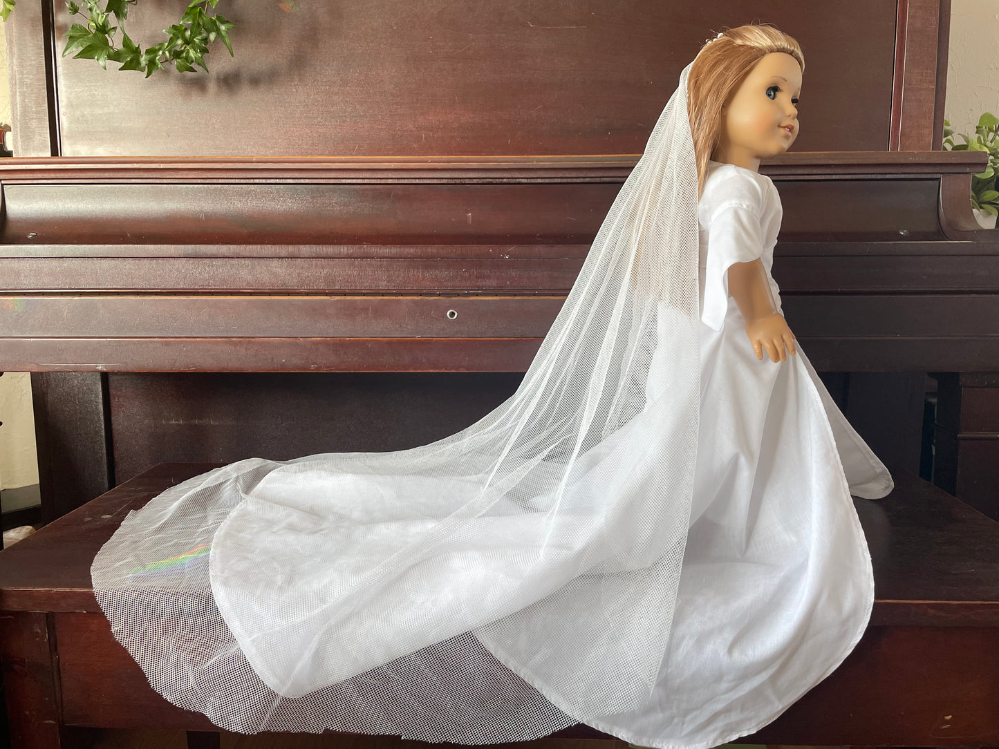 18” doll Lily wedding dress