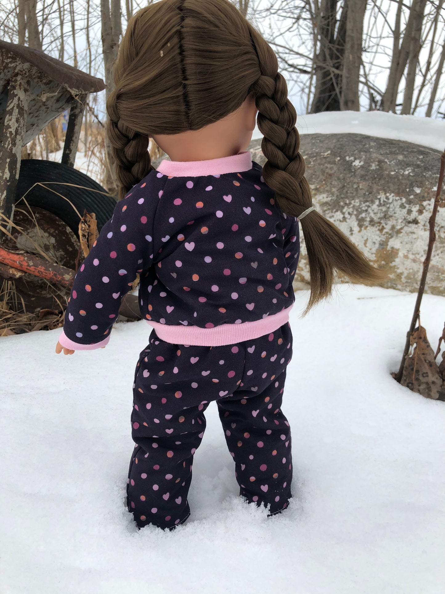 18” doll jacket and snow pants