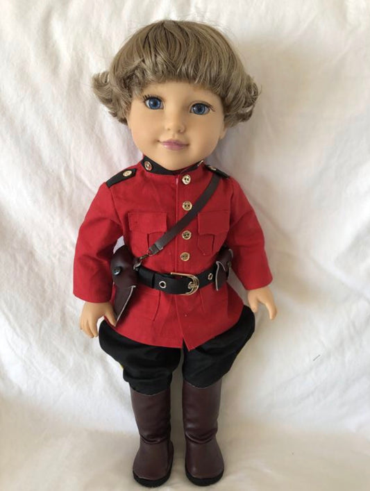 RCMP 18” doll red serge